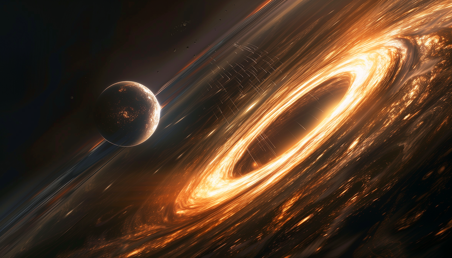 A viewer captivated by the grand scale and intricate world-building of a space opera film.