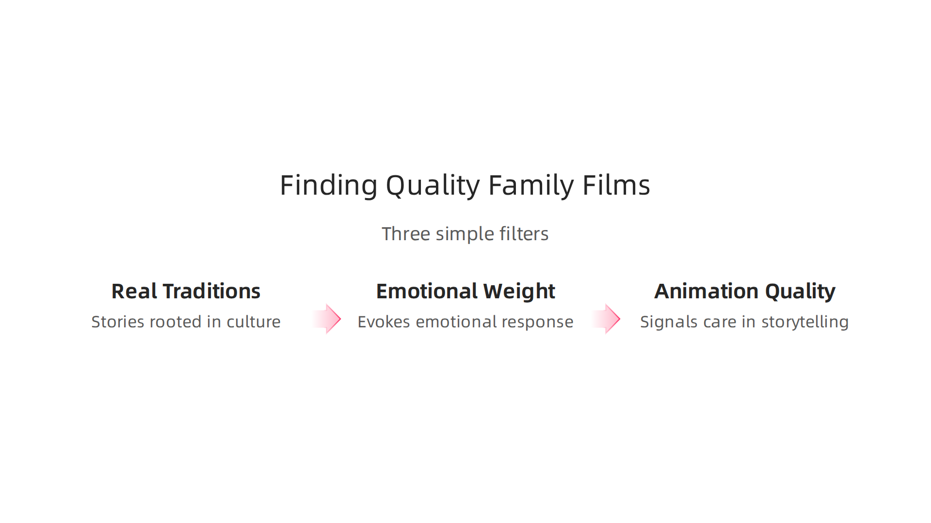 Use these three simple filters to discover more family-friendly movie gems without endless scrolling.